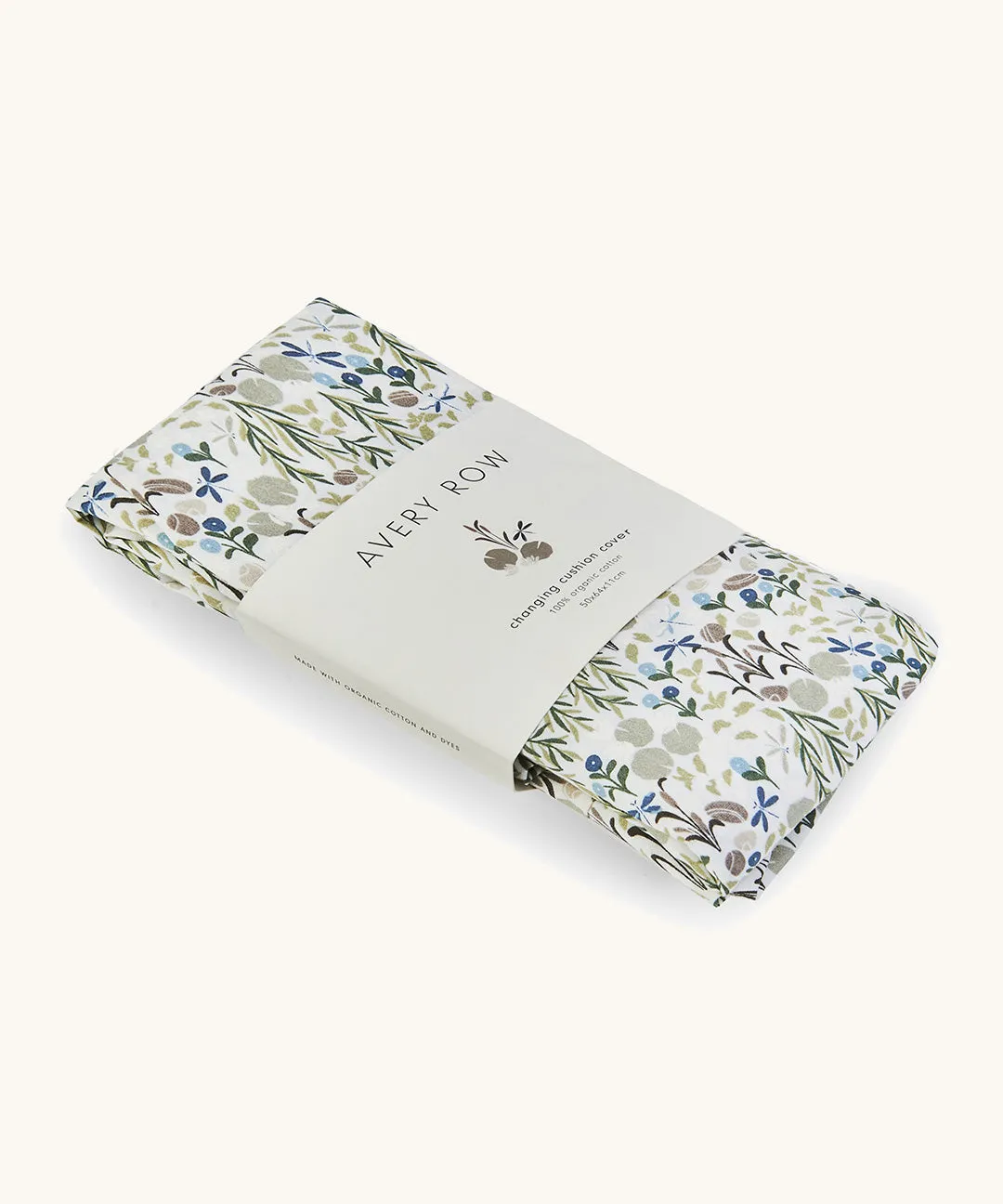 Avery Row Baby Changing Mat Cushion Cover - Riverbank