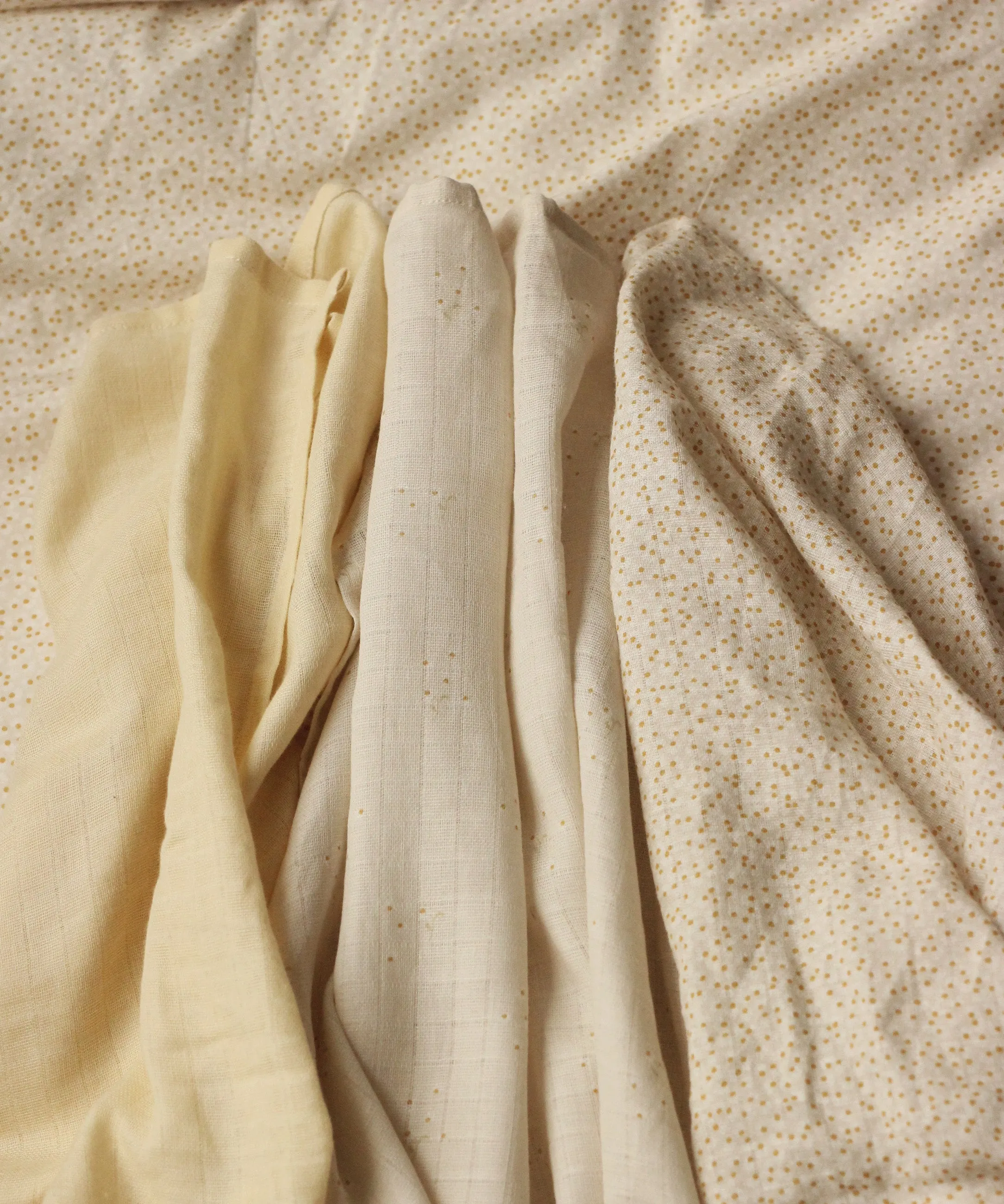 Avery Row Baby Muslin Squares Set of 3 - Wild Chamomile