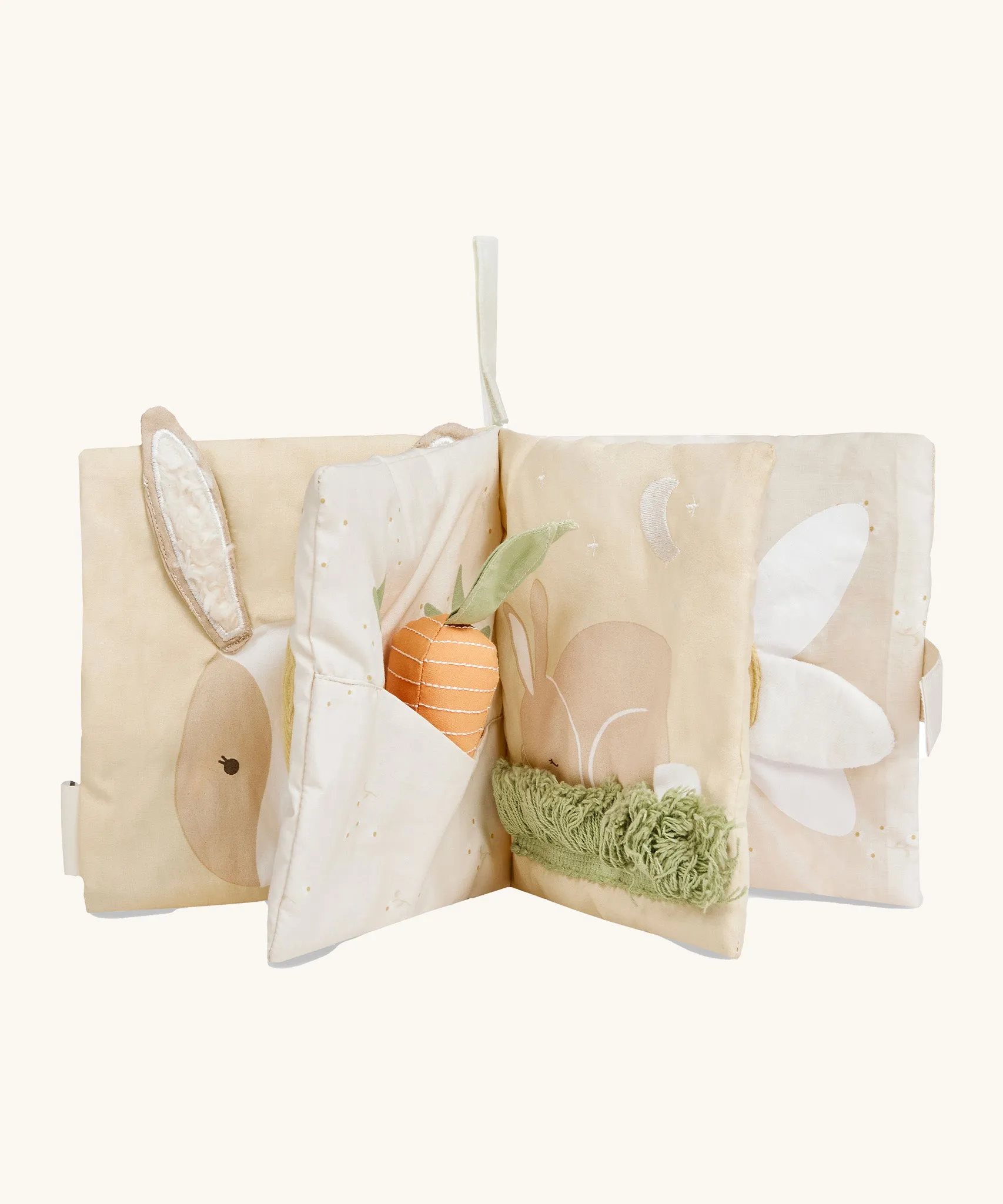 Avery Row Fabric Baby Book - Bunny Tales