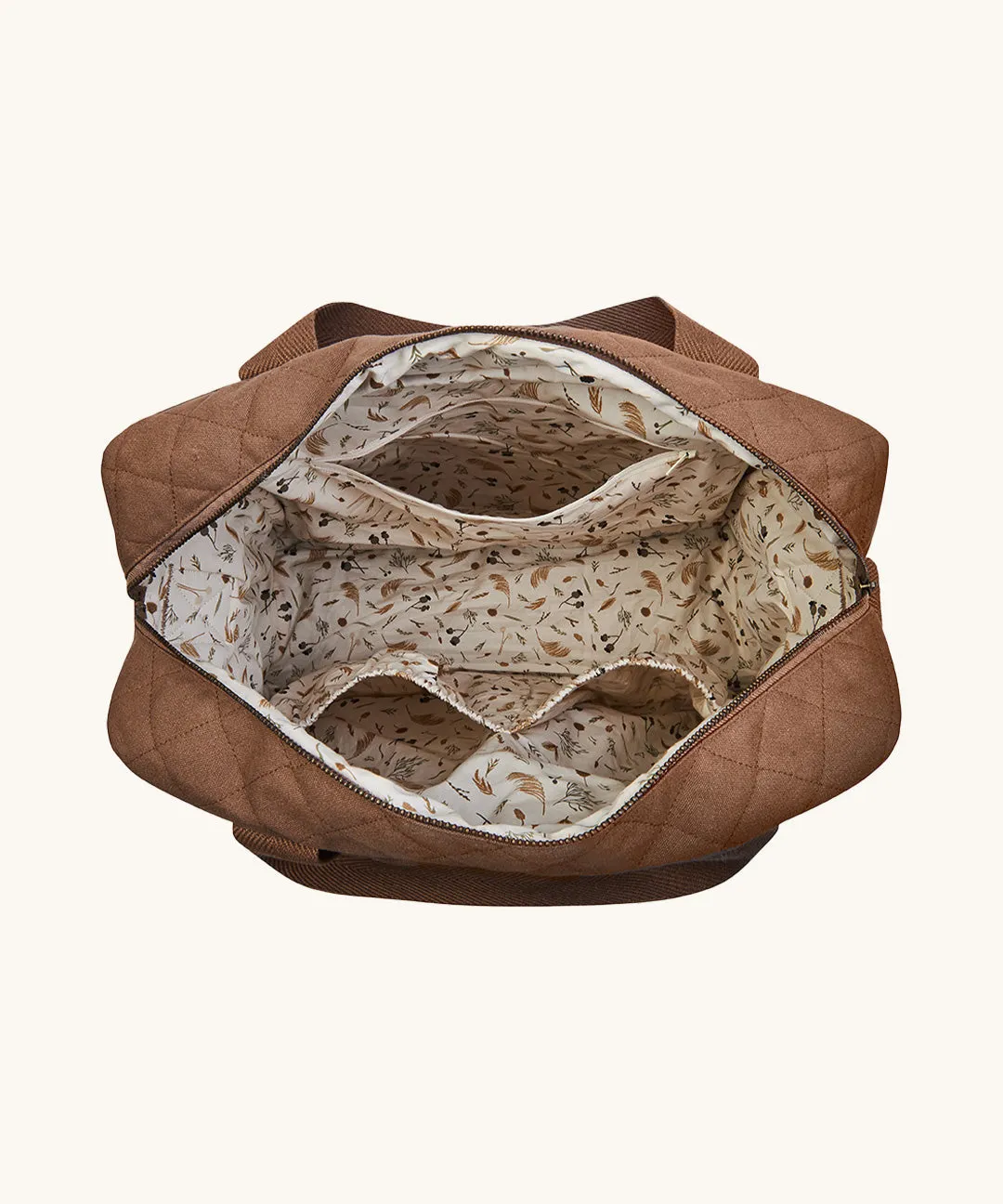 Avery Row Nappy Changing Bag - Nutmeg