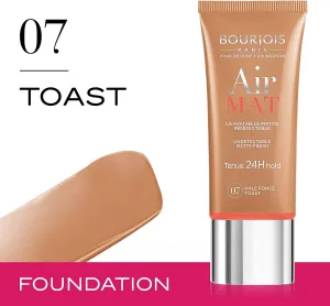 Bourjois Air Mat 24H Foundation 07 Dark tan