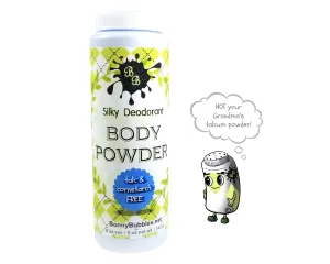 CHERRY KISSES, deodorant body powder - no talc, no cornstarch, 8oz