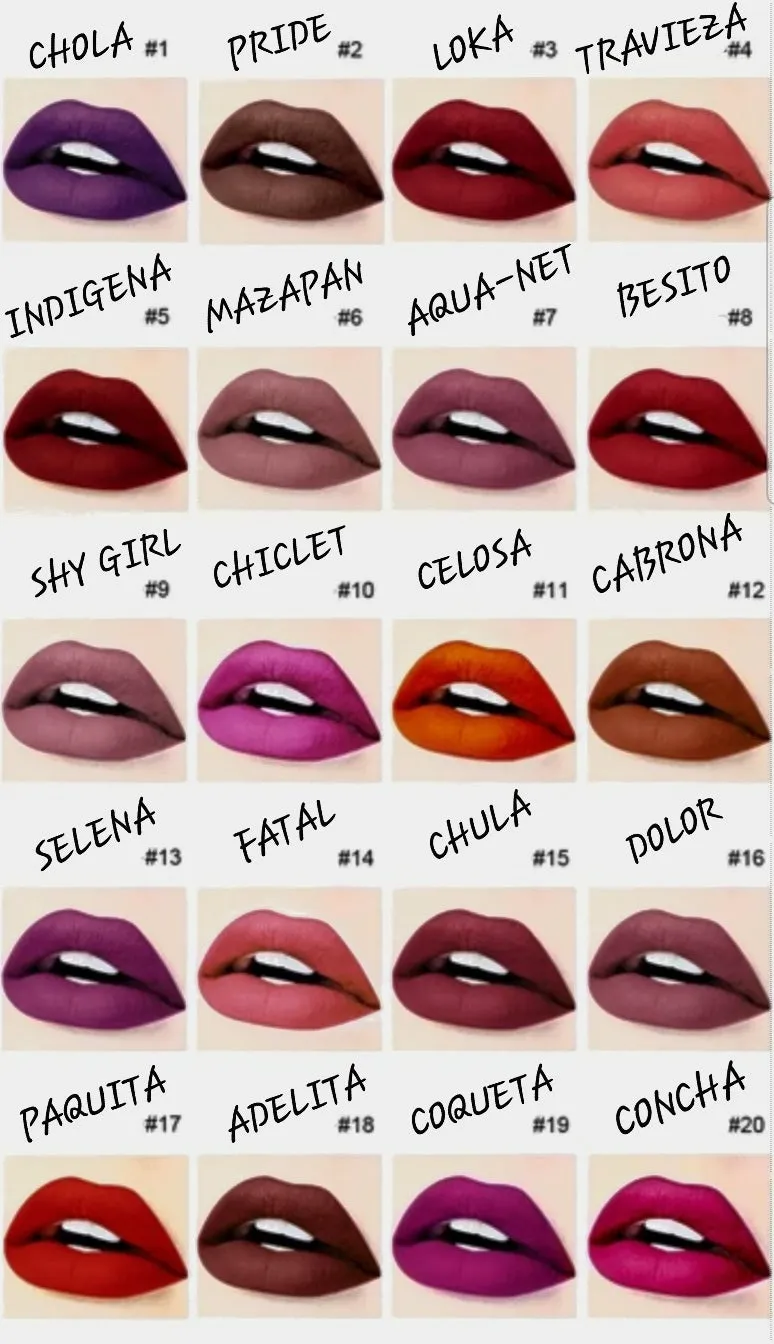 Chola Ink Matte Lipstick #13 - SELENA