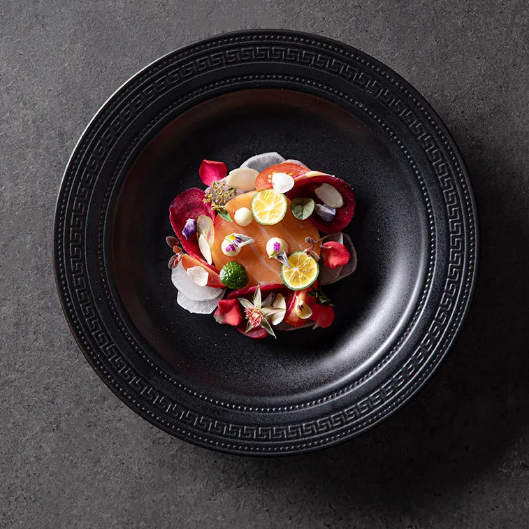 Classic Design Matte Plate