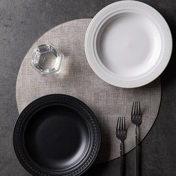 Classic Design Matte Plate