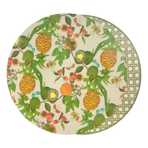 Cotton and Quill Pineapple Reversible Placemats - Set of 4