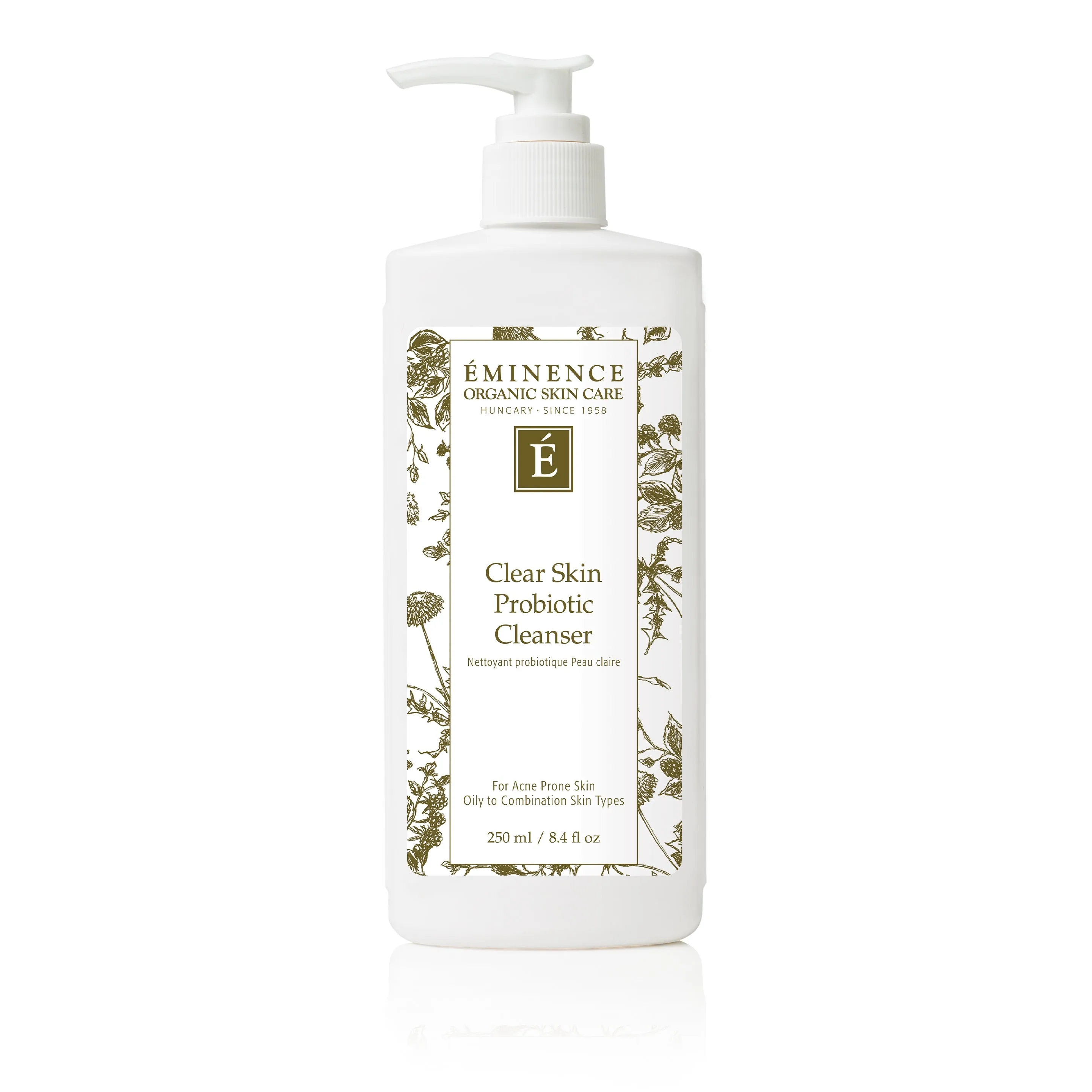 Eminence Organics Clarify & Balance Kit (Clear Skin Probiotic Cleanser   Clear Skin Probiotic Moisturizer)
