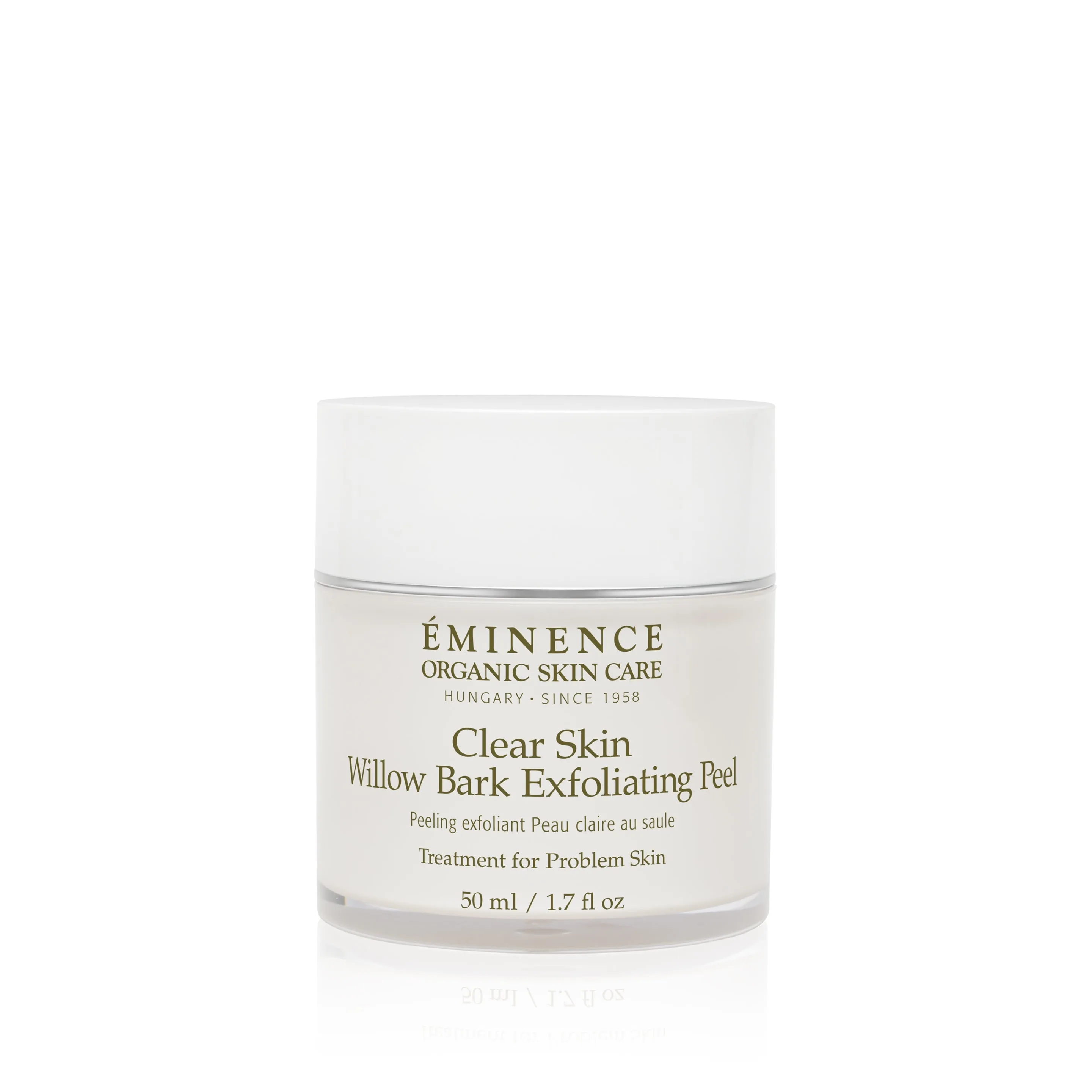 Eminence Organics Clarity Bundle (Clear Skin Probiotic Cleanser   Kombucha Microbiome Balancing Essence   Clear Skin Probiotic Moisturizer   Clear Skin Willow Bark Exfoliating Peel   Clear Skin Probiotic Masque)