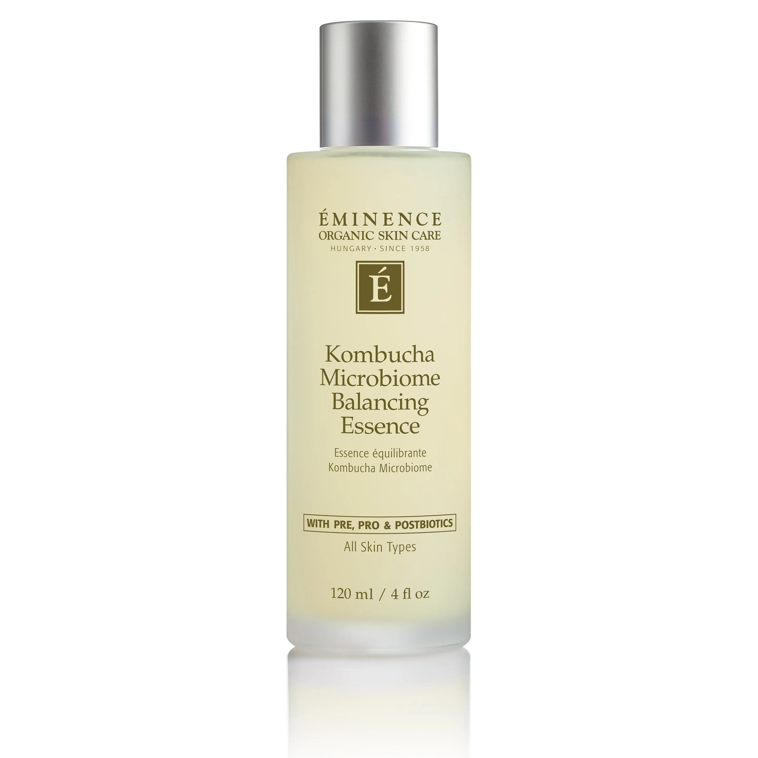 Eminence Organics Clarity Bundle (Clear Skin Probiotic Cleanser   Kombucha Microbiome Balancing Essence   Clear Skin Probiotic Moisturizer   Clear Skin Willow Bark Exfoliating Peel   Clear Skin Probiotic Masque)