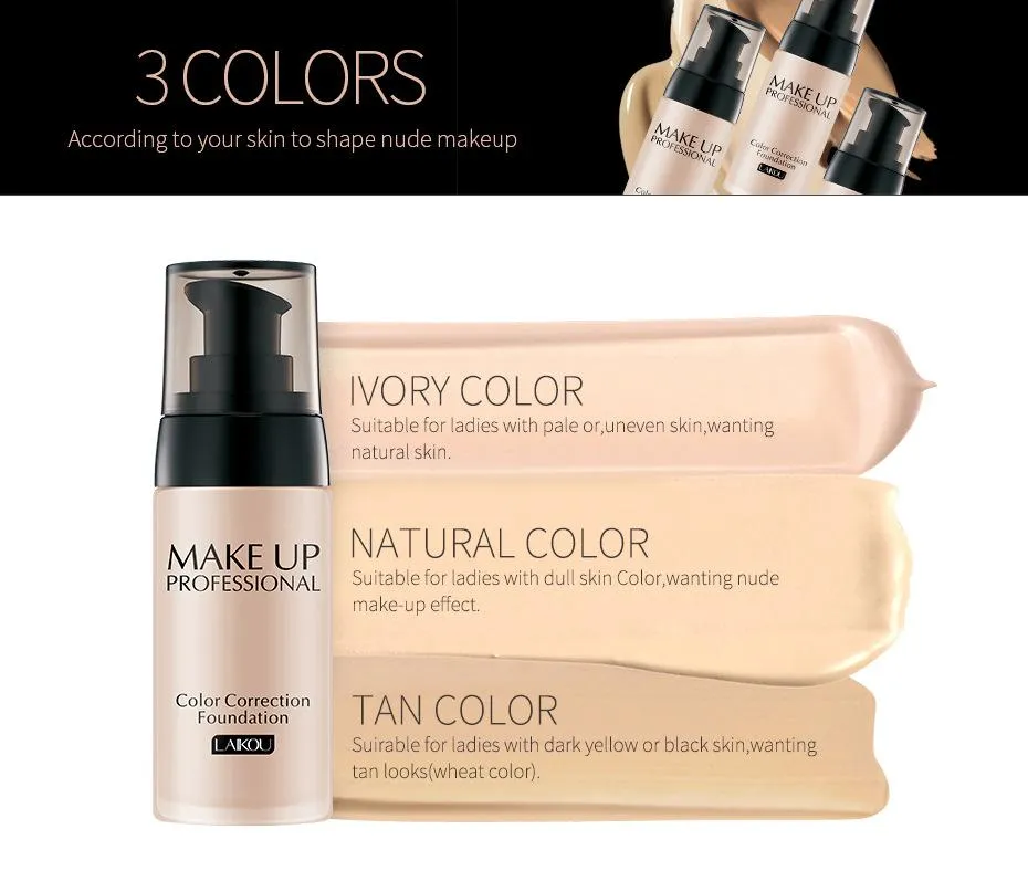Flawless Colour Changing Foundation