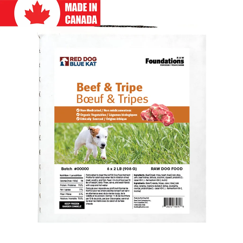 Foundations Dog Beef&Tripe