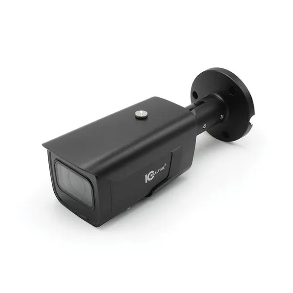IC Realtime - IPFX-B40V-IRB2 / 4MP IP Indoor/Outdoor Mid Size Bullet Camera / Varifocal 2.7-13.5mm Motorized Lens (104 - 28 AOV) / 197 Ft Smart IR / POE