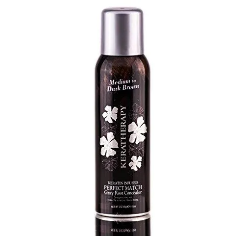 Keratherapy Perfect Match Root Concealer Medium to Dark Brown 118ml