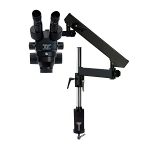 OC White TKPZ-FA-A ProZoom&reg; PZ-6.5 Binocular Microscope with Articulating Arm & Fiberoptic Annular Ring Light