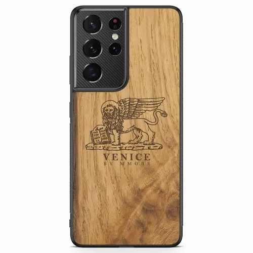 Organic Wood Phone Case - Venice Foundation - Lion of St. Marco