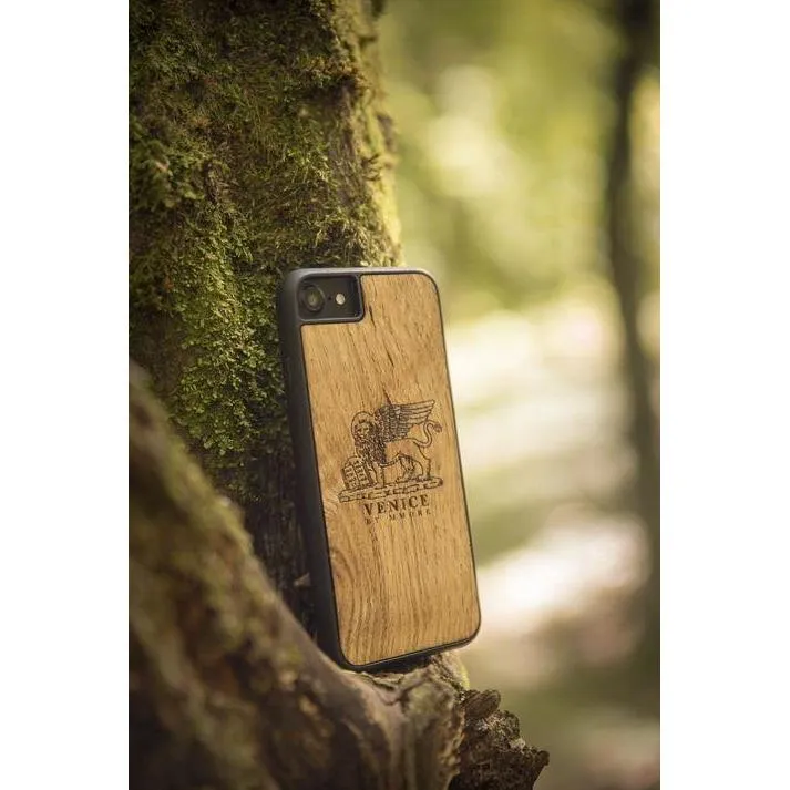 Organic Wood Phone Case - Venice Foundation - Lion of St. Marco
