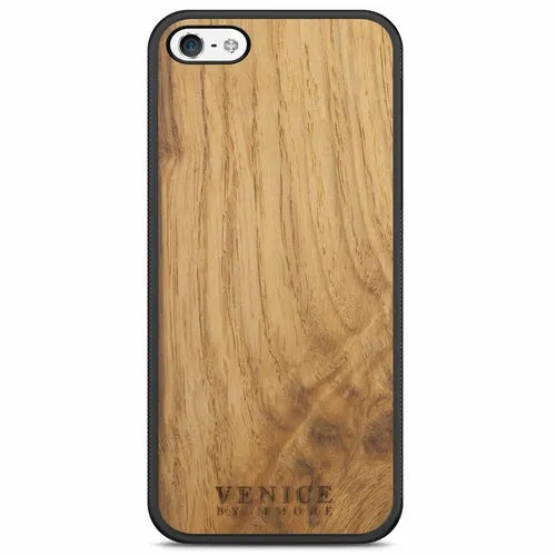 Organic Wood Phone Case - Venice Foundation - Minimalist Lettering