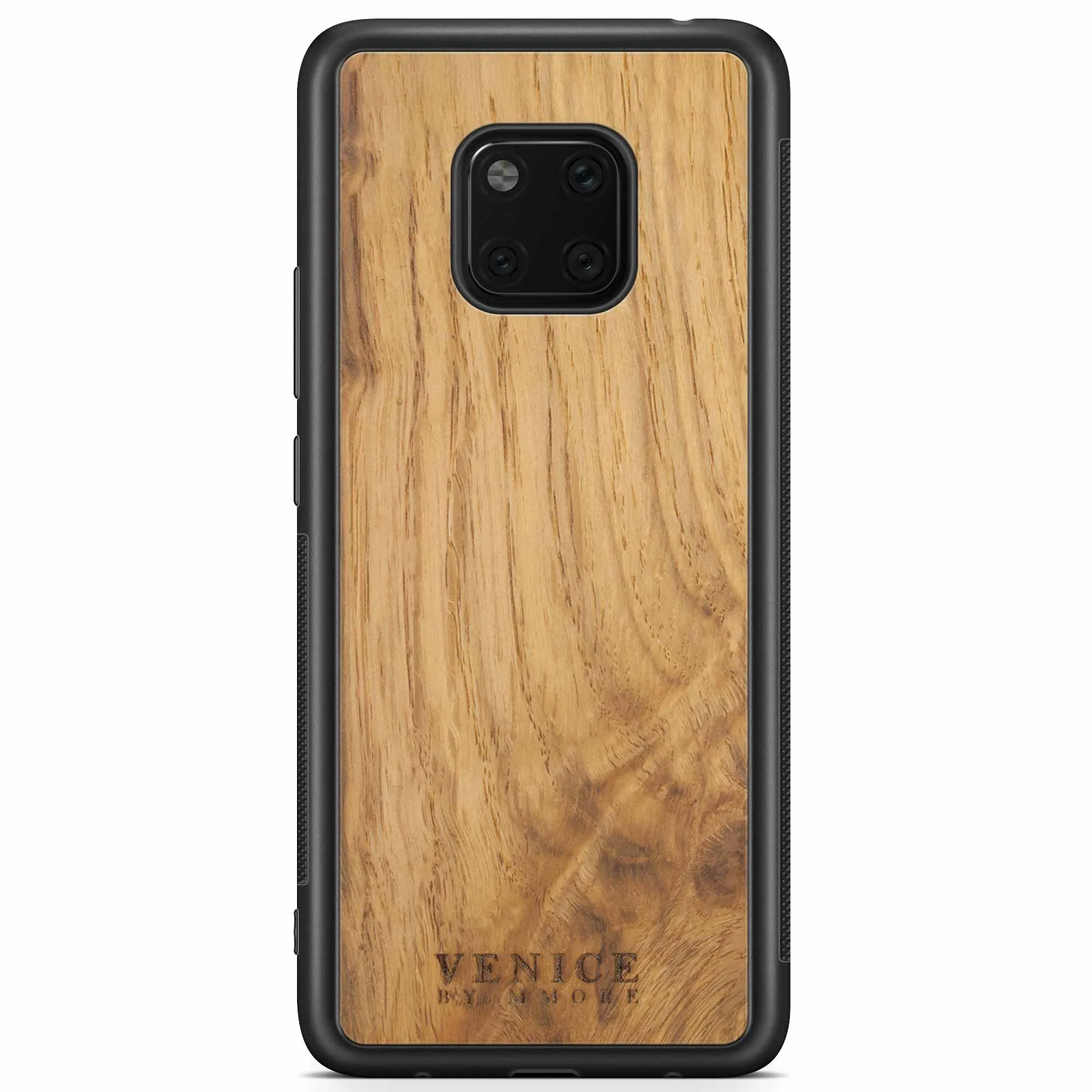 Organic Wood Phone Case - Venice Foundation - Minimalist Lettering