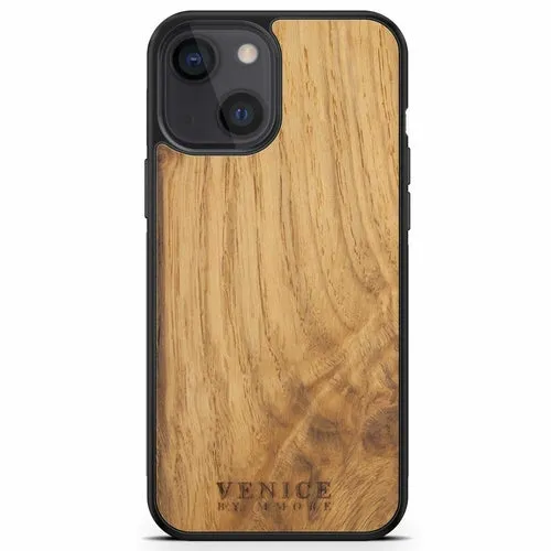 Organic Wood Phone Case - Venice Foundation - Minimalist Lettering