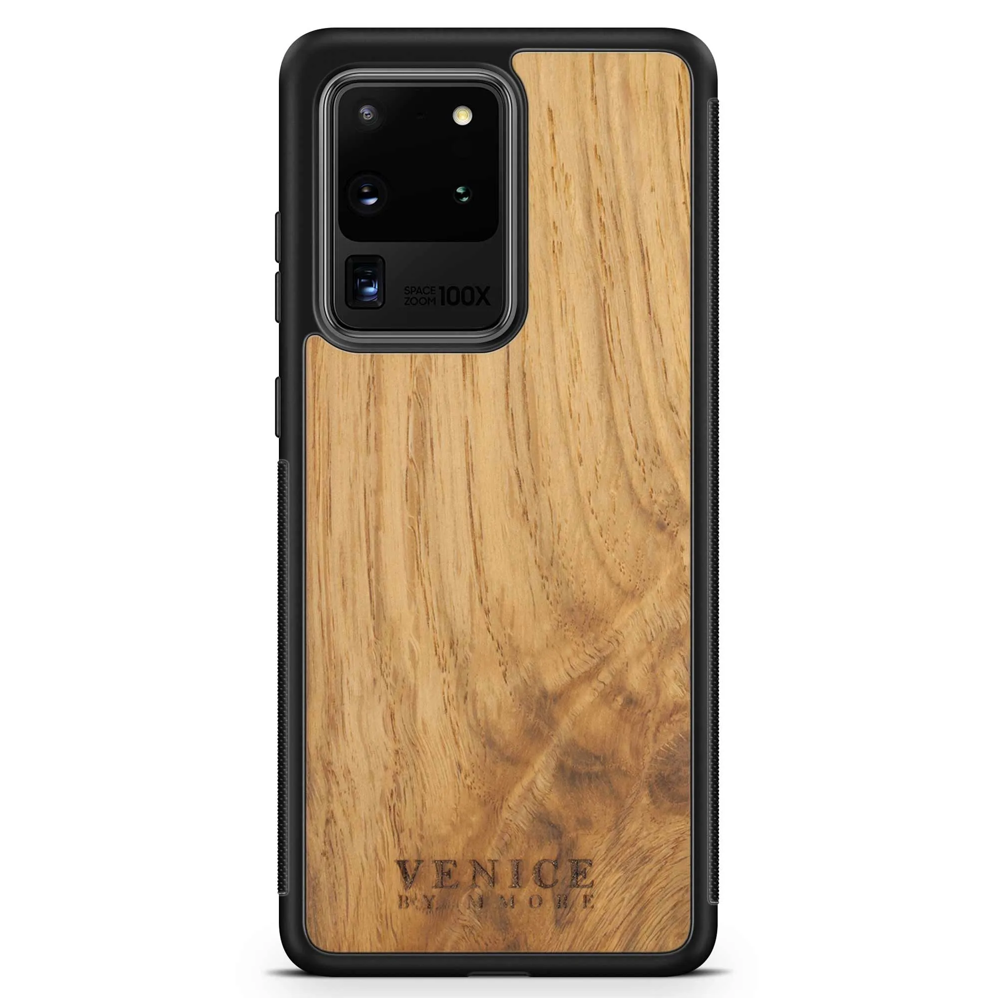 Organic Wood Phone Case - Venice Foundation - Minimalist Lettering