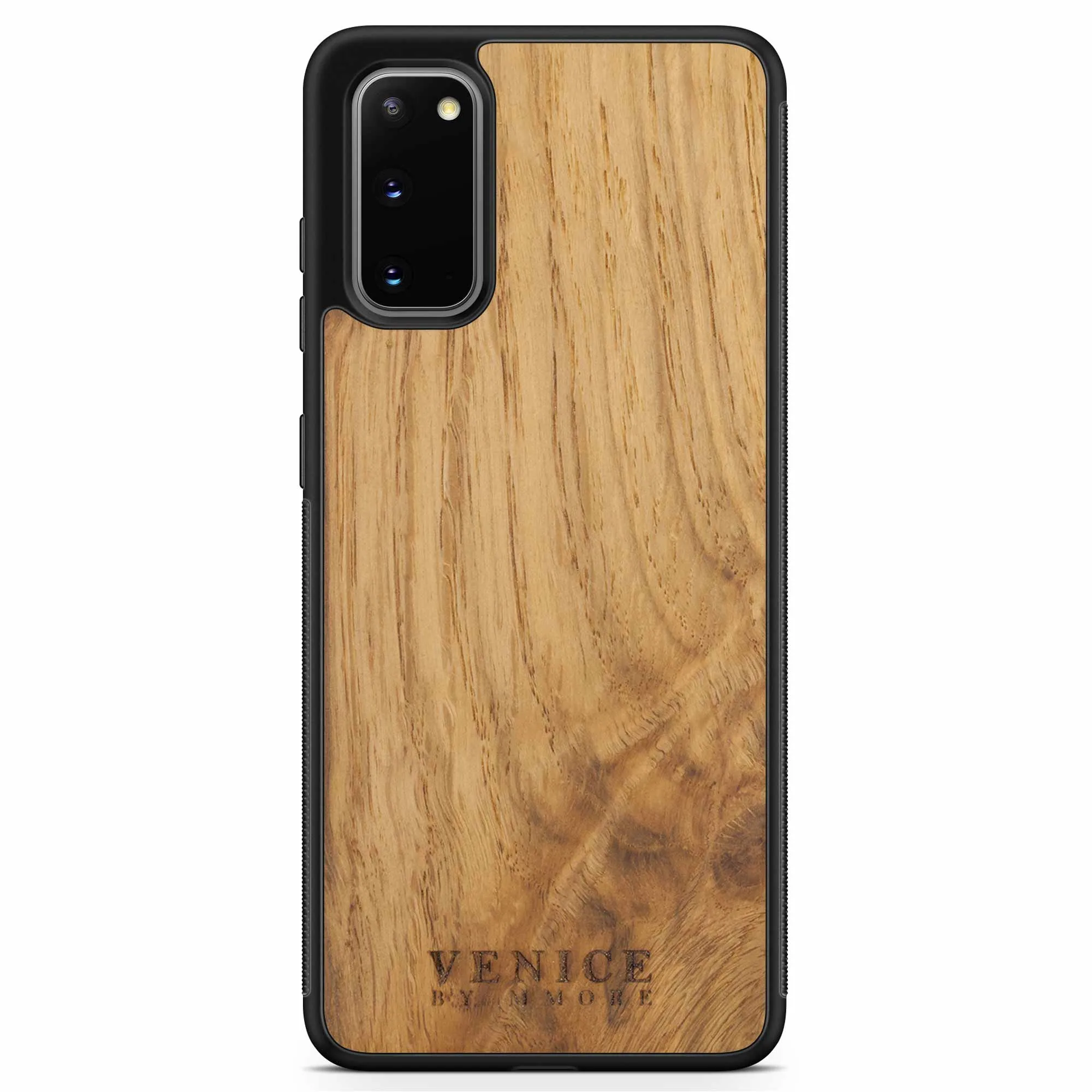 Organic Wood Phone Case - Venice Foundation - Minimalist Lettering