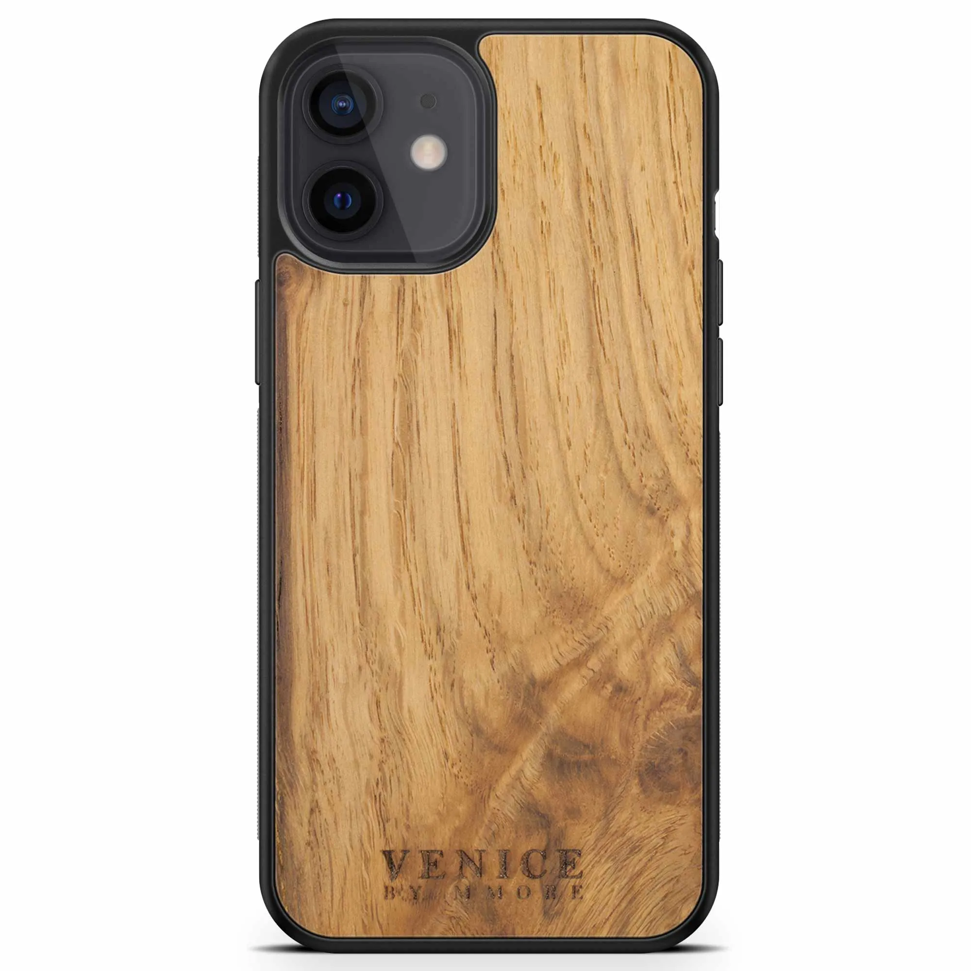 Organic Wood Phone Case - Venice Foundation - Minimalist Lettering