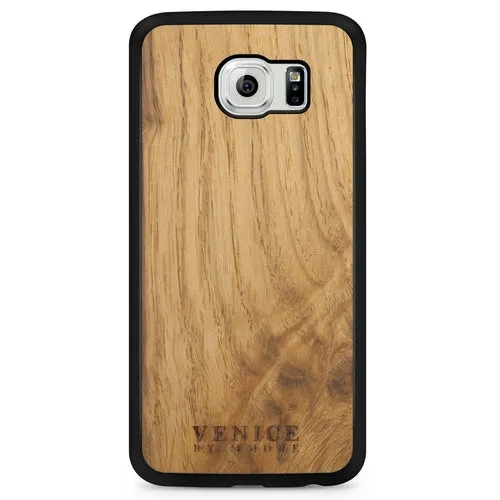 Organic Wood Phone Case - Venice Foundation - Minimalist Lettering