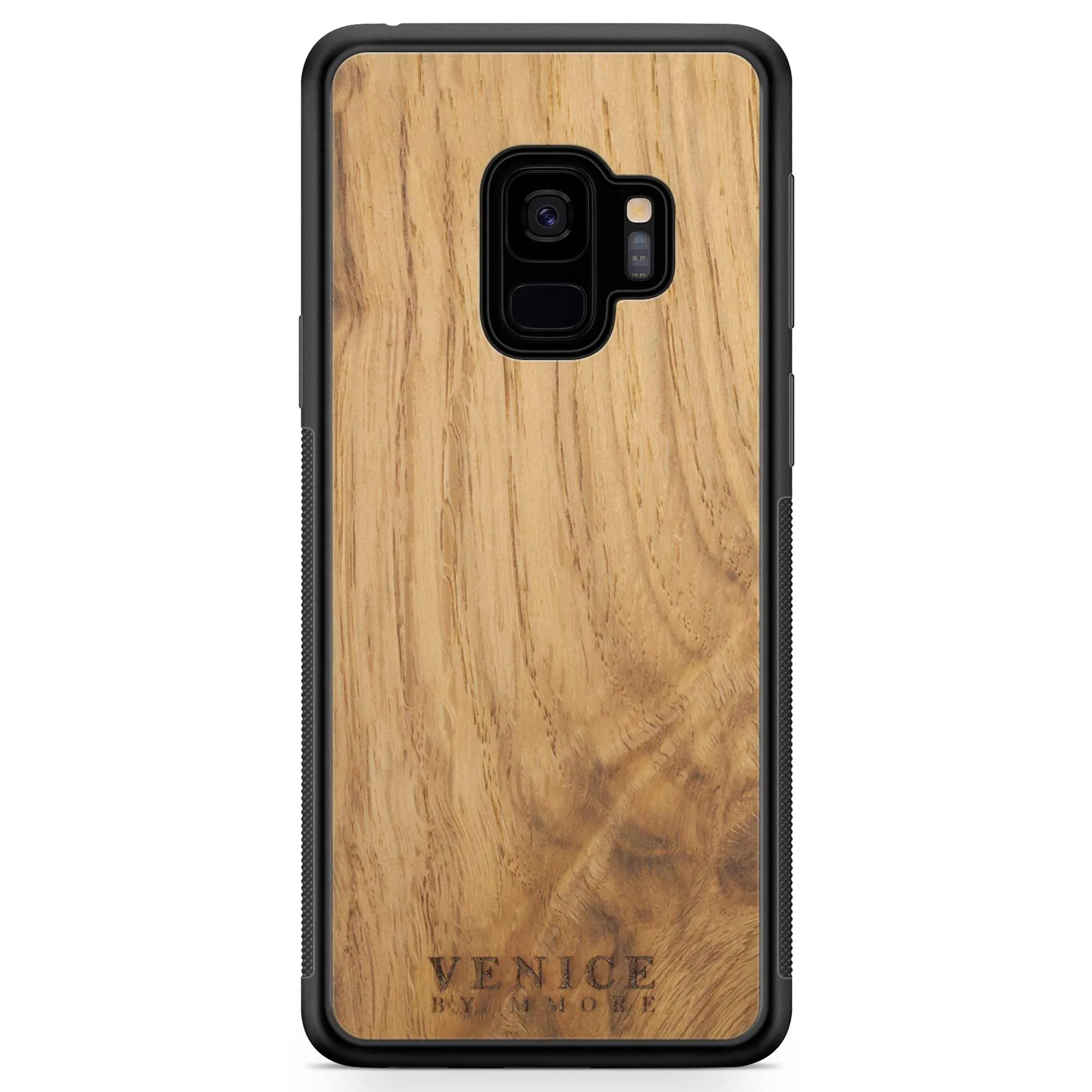 Organic Wood Phone Case - Venice Foundation - Minimalist Lettering