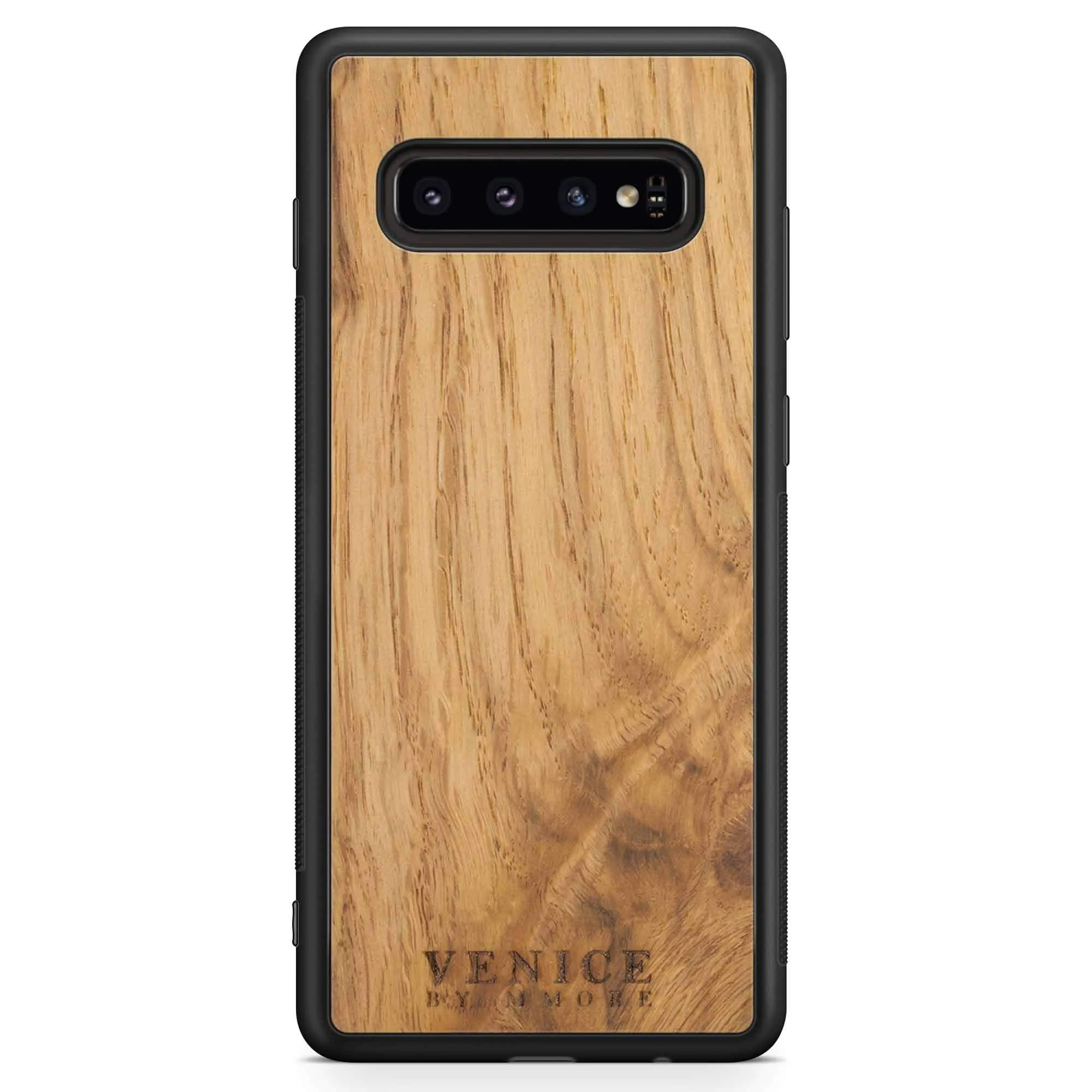 Organic Wood Phone Case - Venice Foundation - Minimalist Lettering
