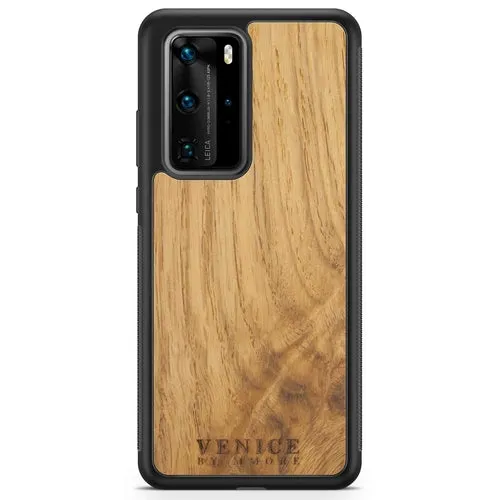 Organic Wood Phone Case - Venice Foundation - Minimalist Lettering