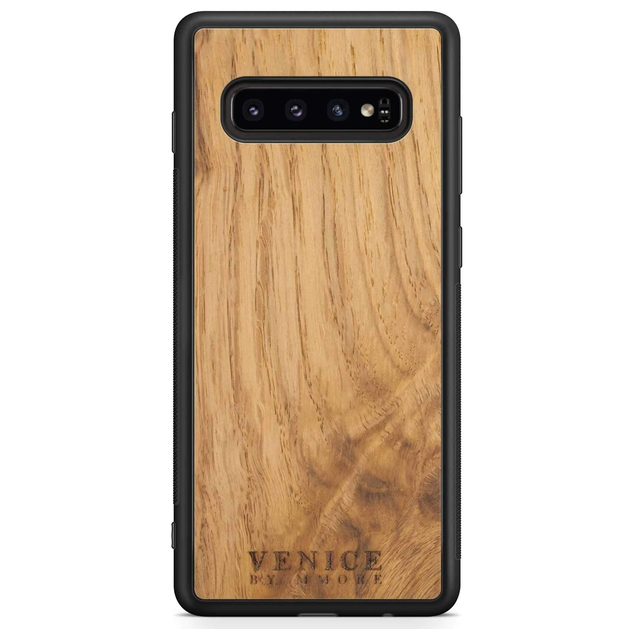 Organic Wood Phone Case - Venice Foundation - Minimalist Lettering