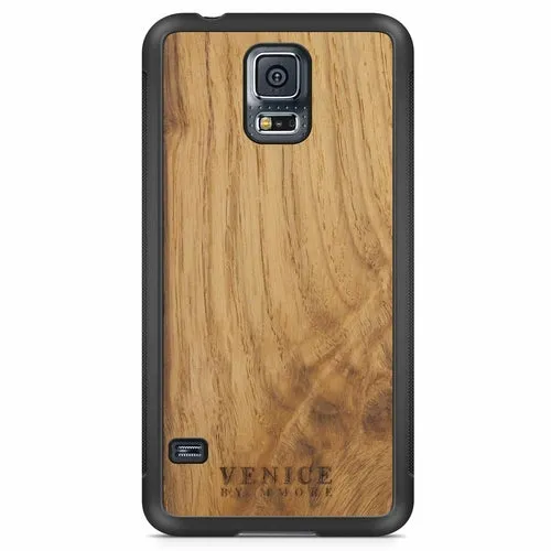 Organic Wood Phone Case - Venice Foundation - Minimalist Lettering