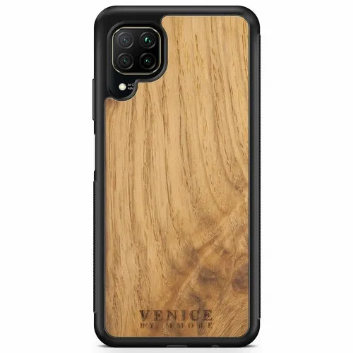 Organic Wood Phone Case - Venice Foundation - Minimalist Lettering