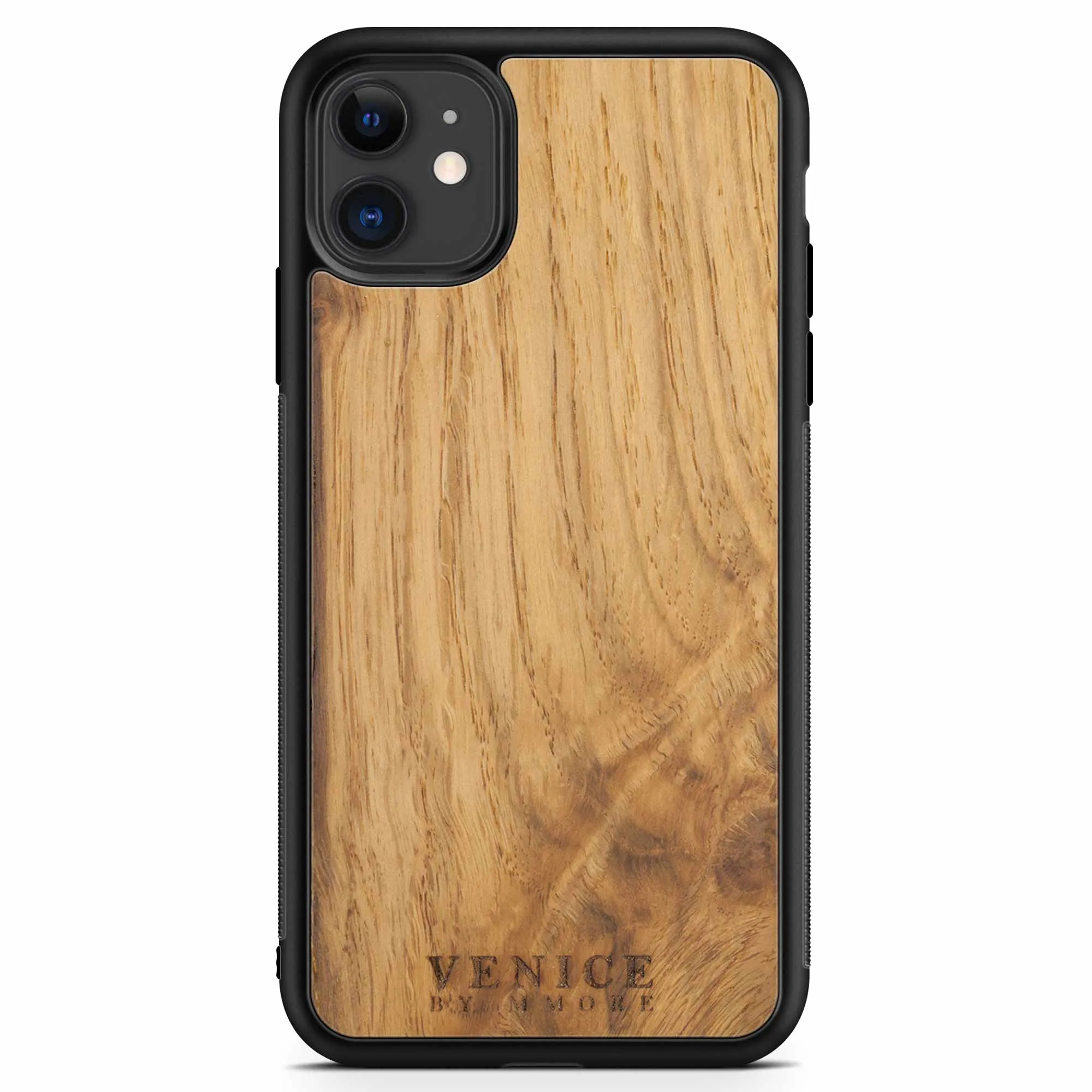 Organic Wood Phone Case - Venice Foundation - Minimalist Lettering