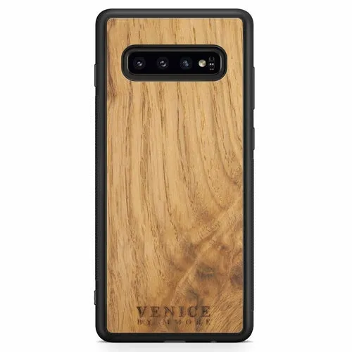 Organic Wood Phone Case - Venice Foundation - Minimalist Lettering