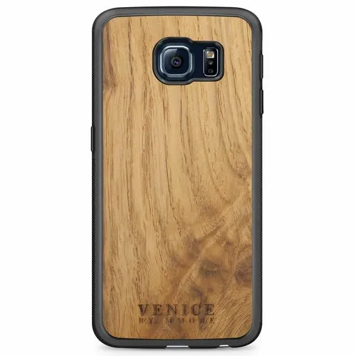 Organic Wood Phone Case - Venice Foundation - Minimalist Lettering
