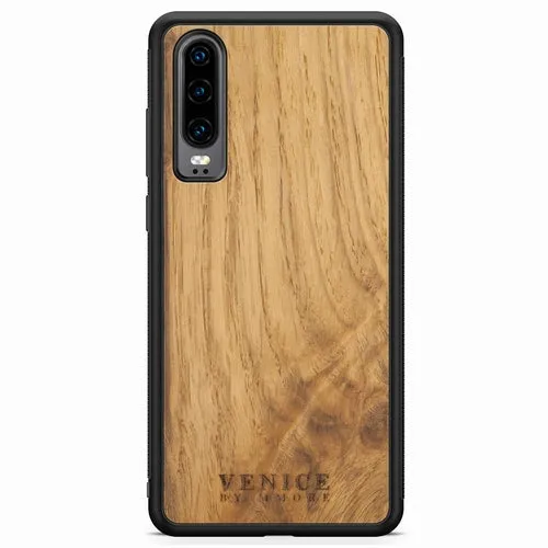 Organic Wood Phone Case - Venice Foundation - Minimalist Lettering