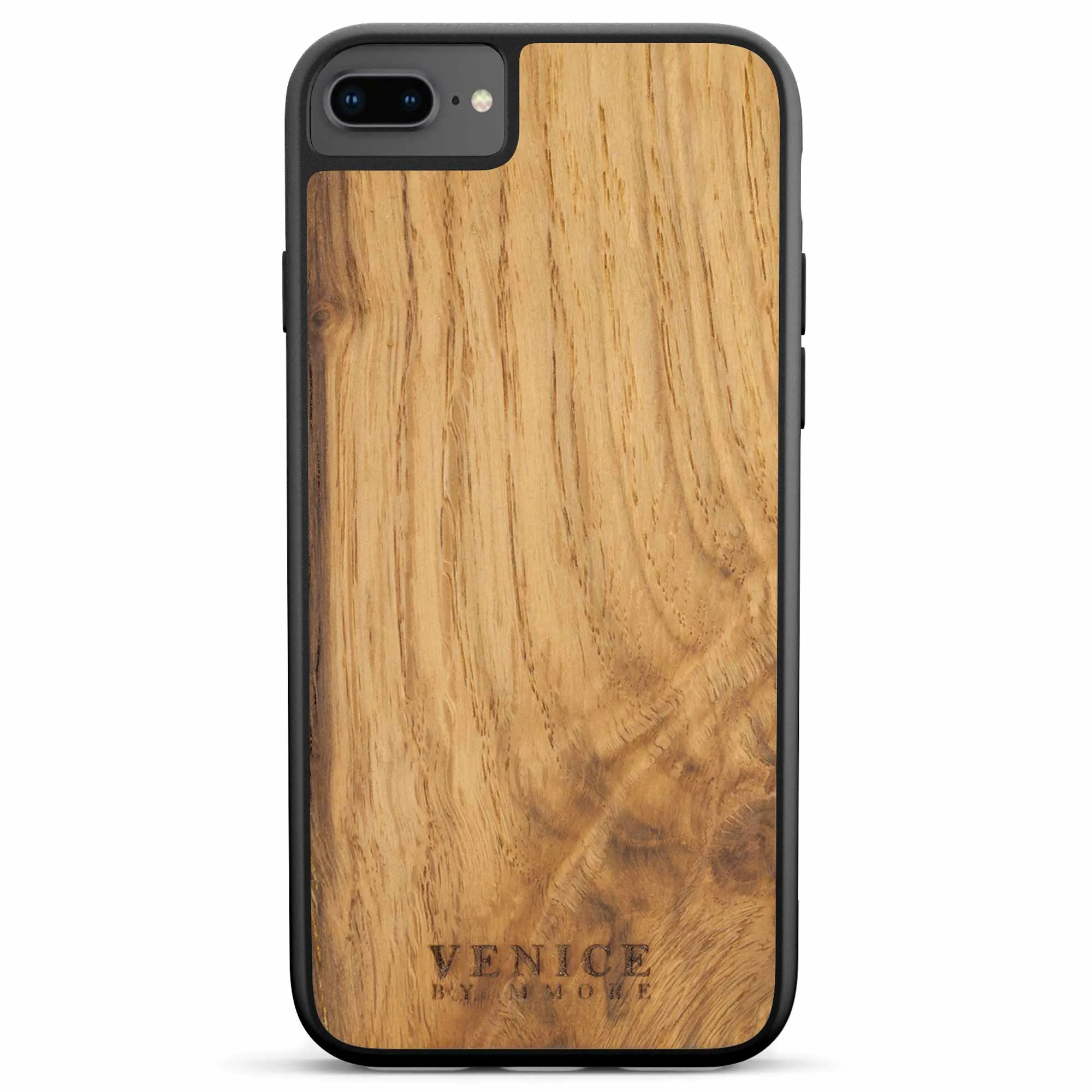 Organic Wood Phone Case - Venice Foundation - Minimalist Lettering