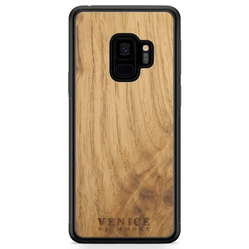 Organic Wood Phone Case - Venice Foundation - Minimalist Lettering
