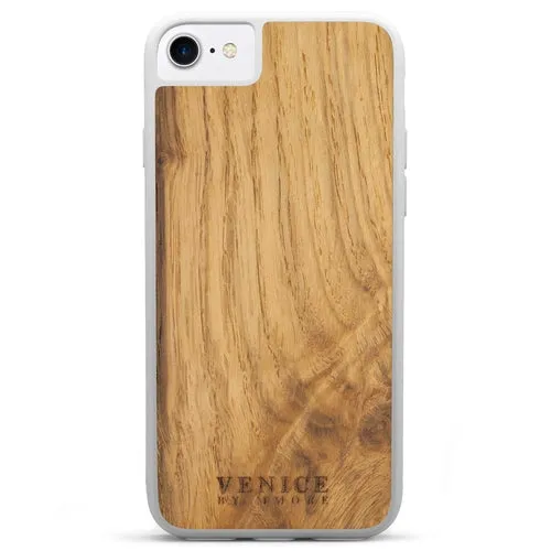 Organic Wood Phone Case - Venice Foundation - Minimalist Lettering