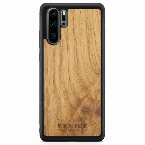 Organic Wood Phone Case - Venice Foundation - Minimalist Lettering