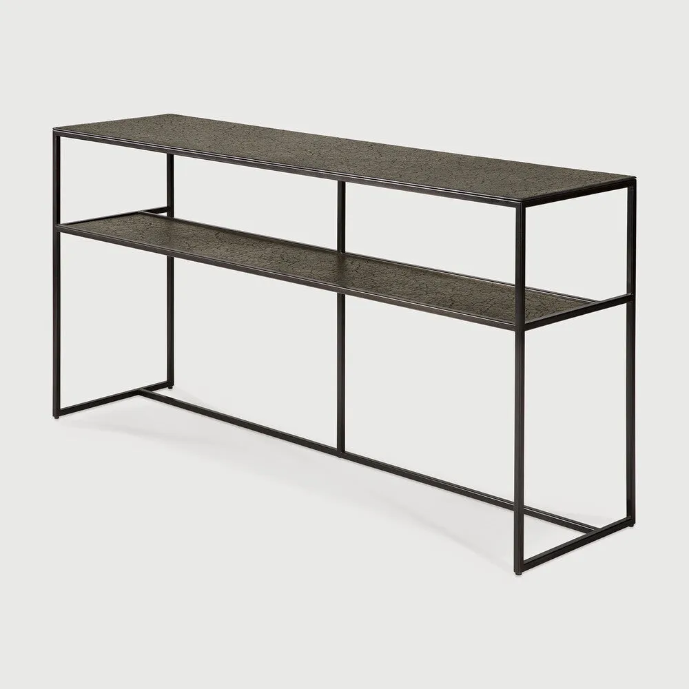 Pentagon Console Table Lava