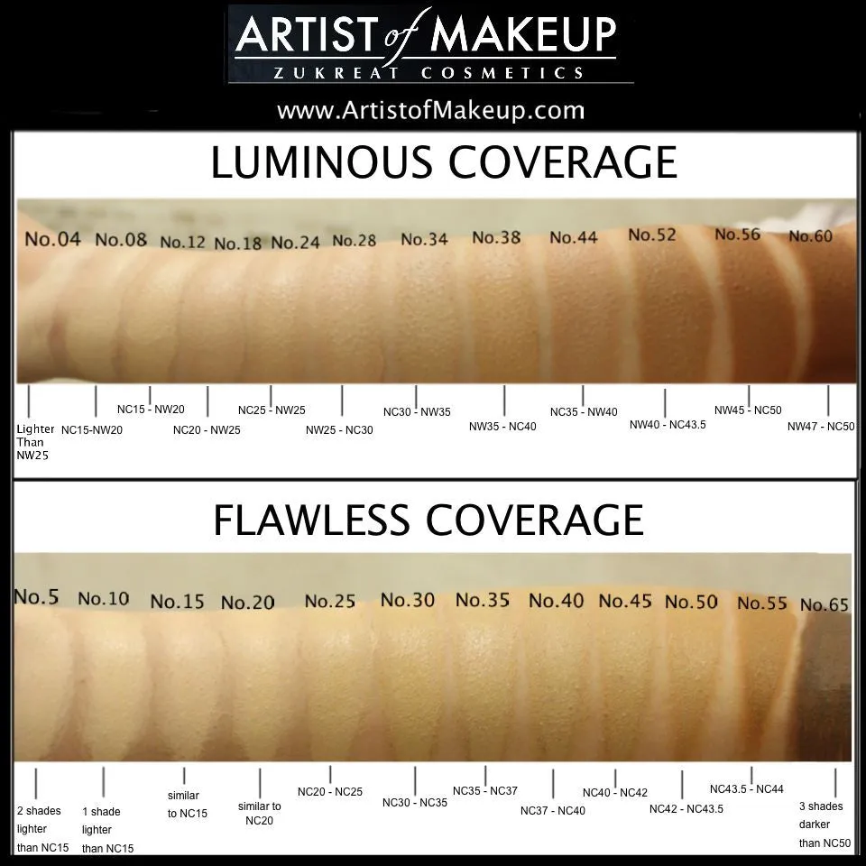 Pro 12 Flawless Foundation Palette