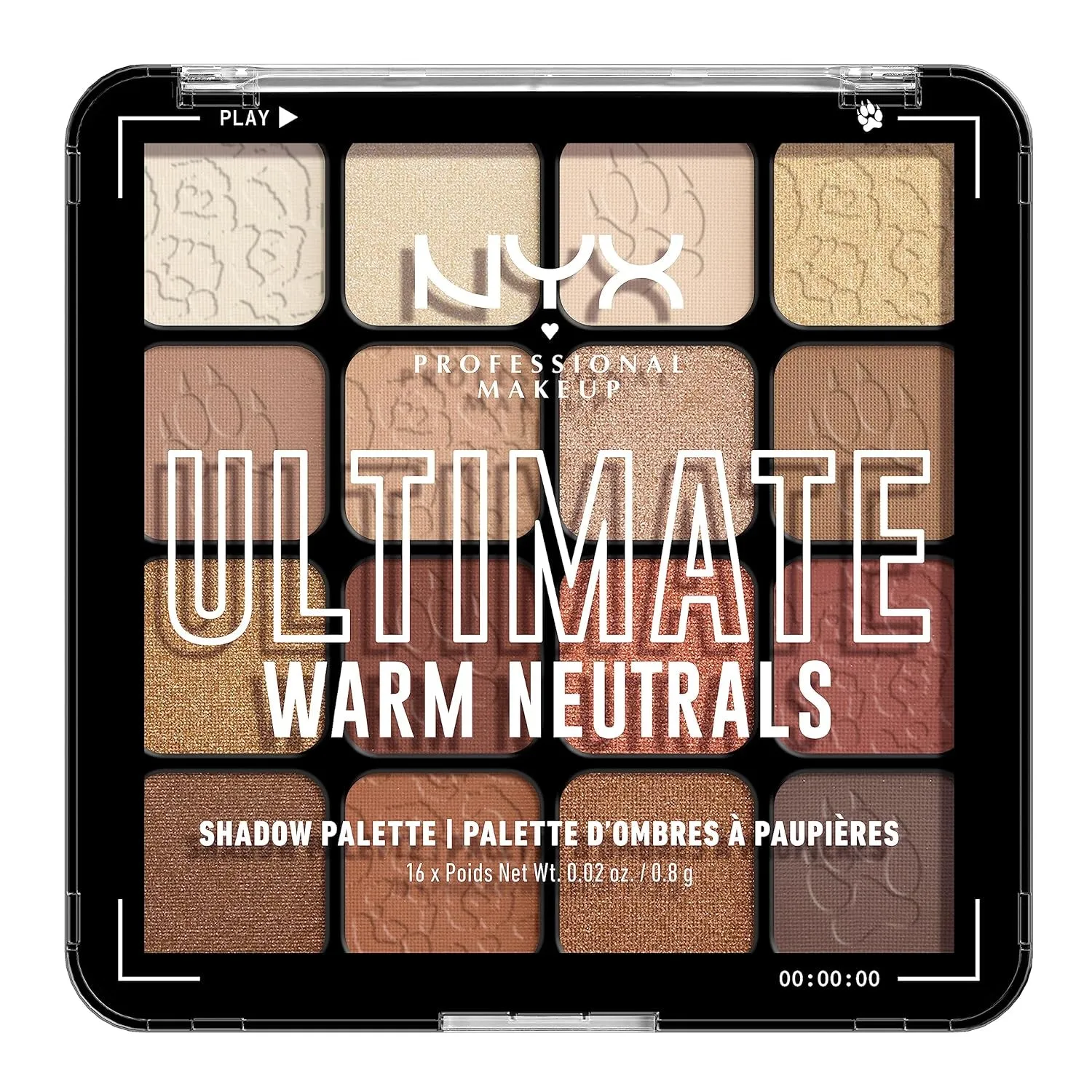 Pro-Level Eyeshadow Palette - Warm Neutrals Edition