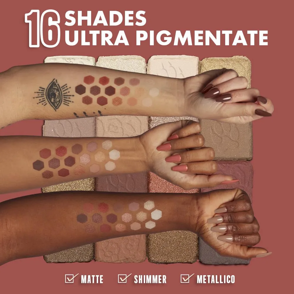 Pro-Level Eyeshadow Palette - Warm Neutrals Edition