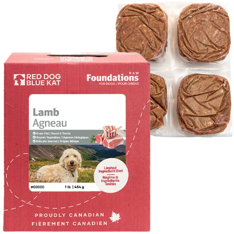 Red Dog Blue Kat Dog Foundations Lamb 1lb