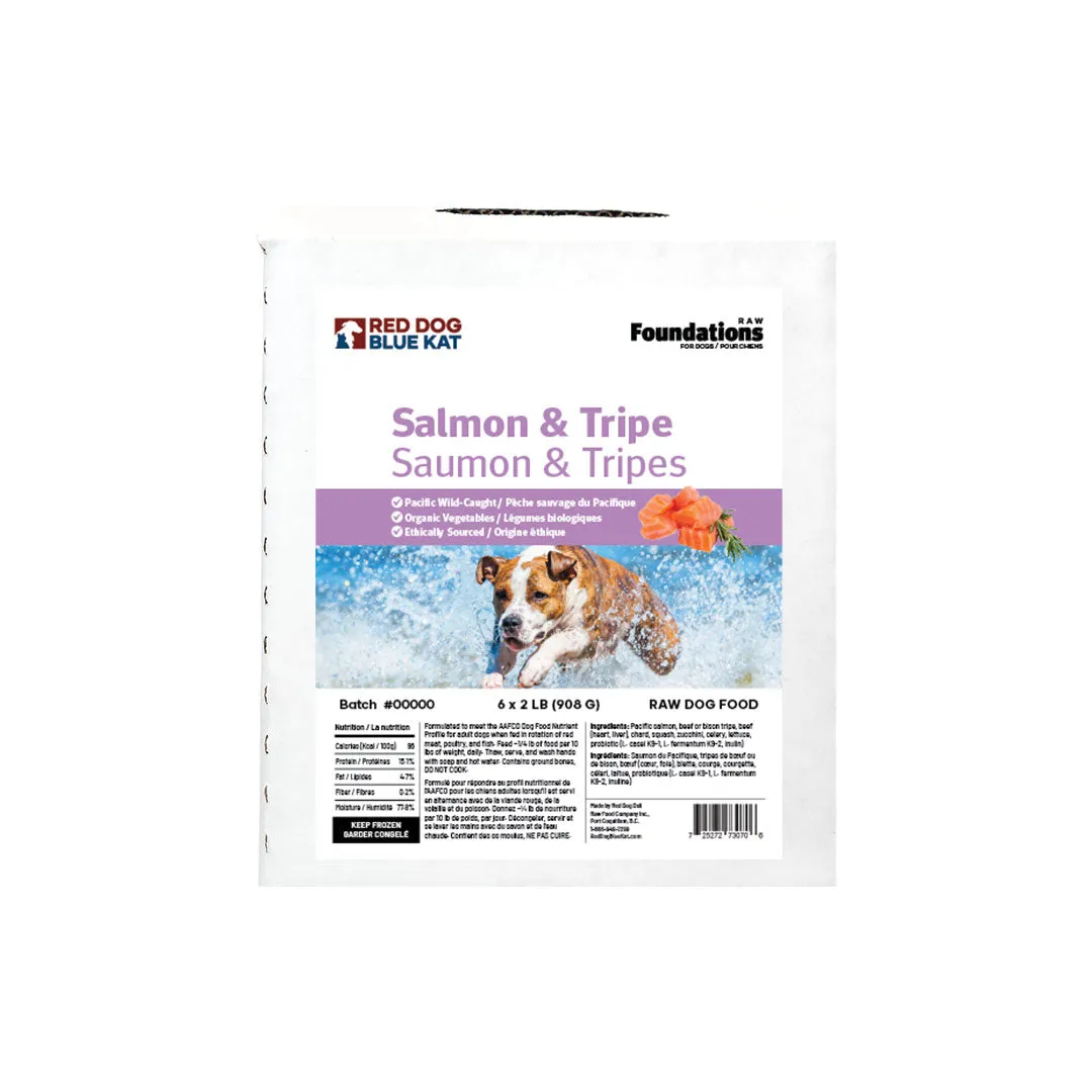 Red Dog Blue Kat Foundations Dog Salmon & Tripe