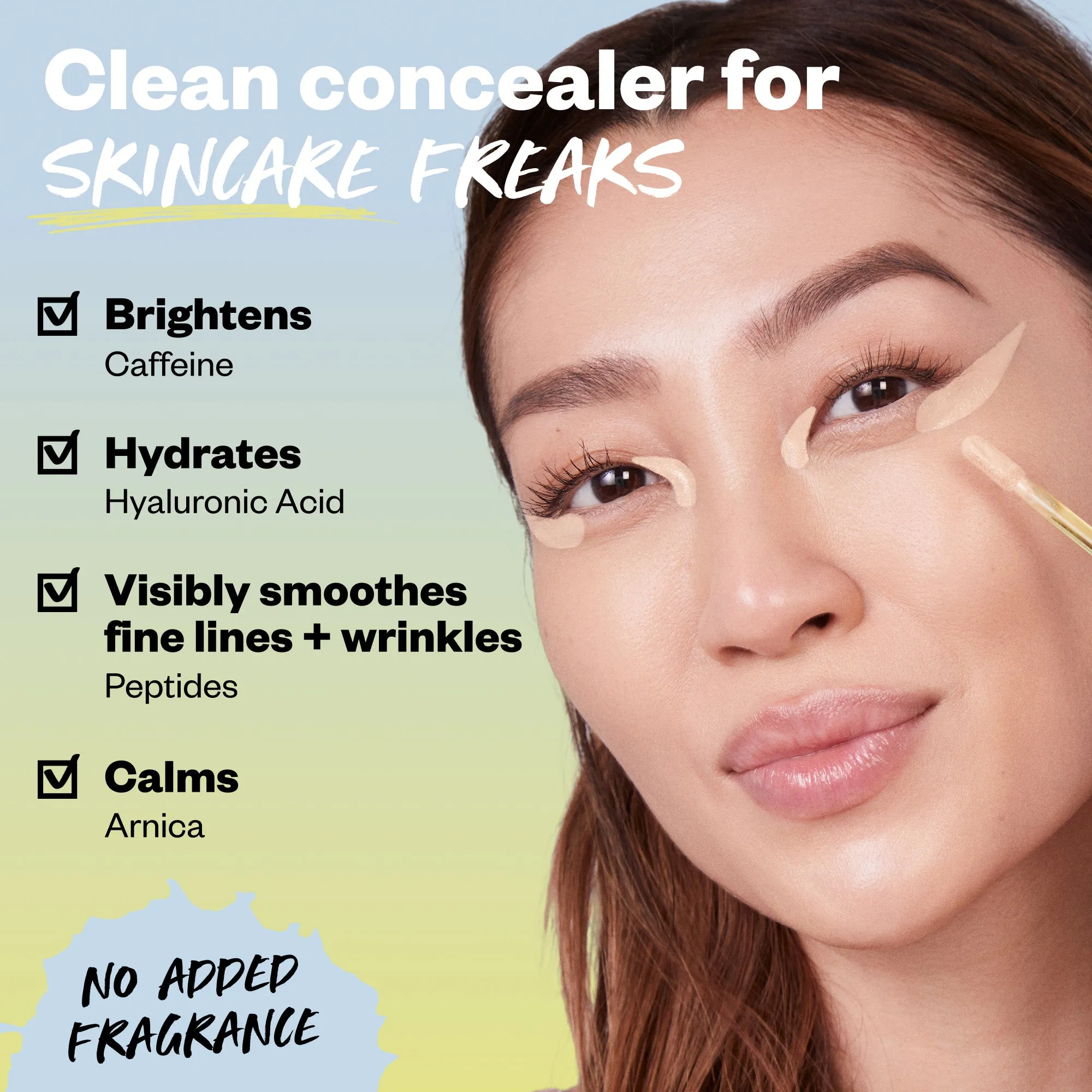 Revealer Super Creamy   Brightening Concealer with Caffeine and Hyaluronic Acid