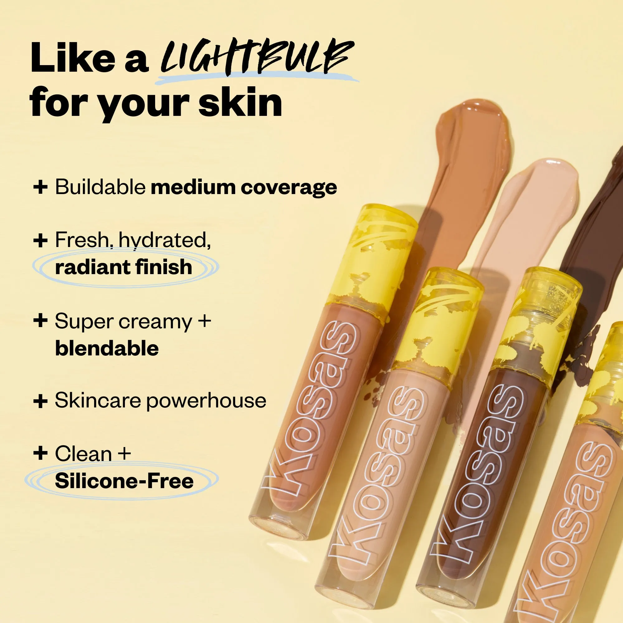 Revealer Super Creamy   Brightening Concealer with Caffeine and Hyaluronic Acid