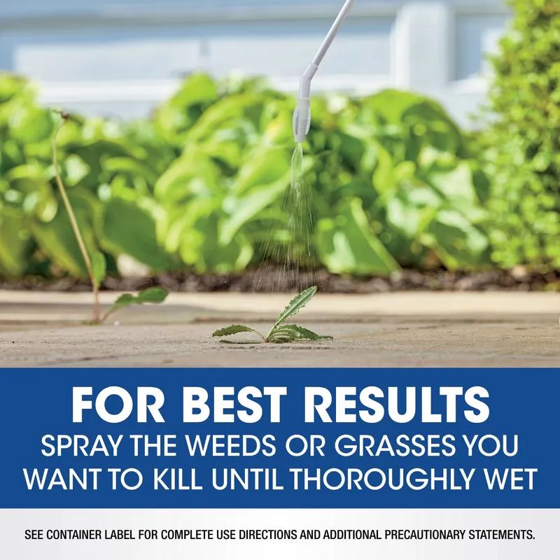 Roundup Weed and Grass Killer Refill RTU Liquid 1.25 gal